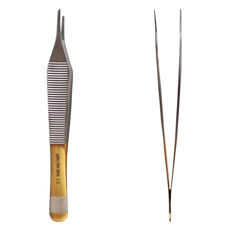 Pinza Adson anatomica con TC 12 cm