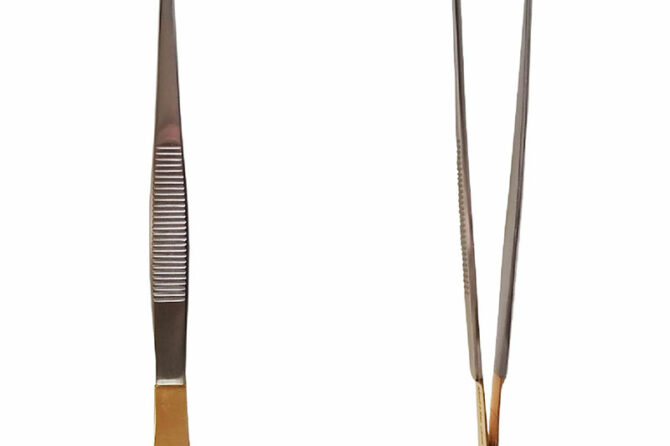 Pinza Adson anatomica con TC 15 cm