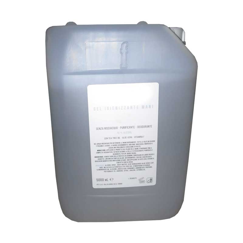 Gel igienizzante mani 5lt