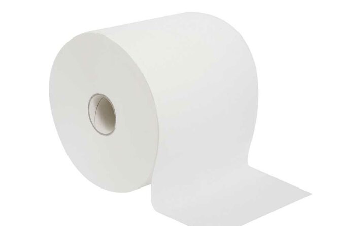 Bobina carta 2 veli pura cellulosa 5kg