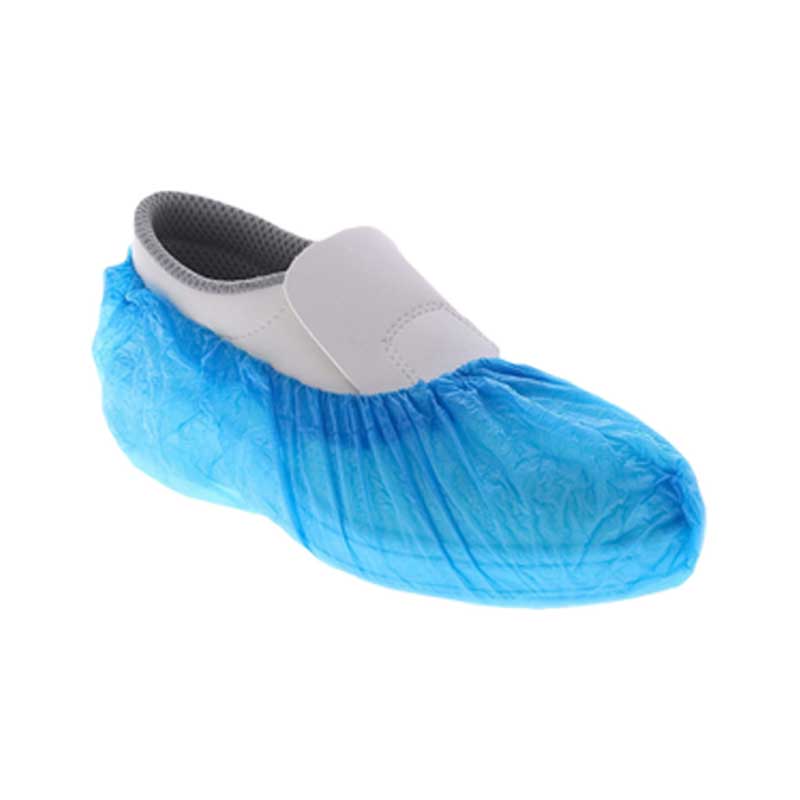 Copriscarpe in polipropilene blu