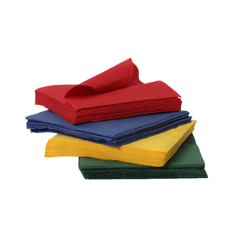 Tovaglioli 2 veli 40×40 colorati