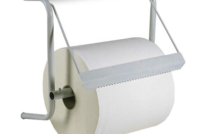Portabobina a muro smaltata