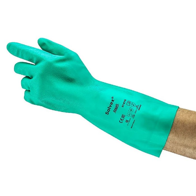 Guanti Solvex protezione chimica