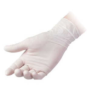 Guanti lattice con polvere